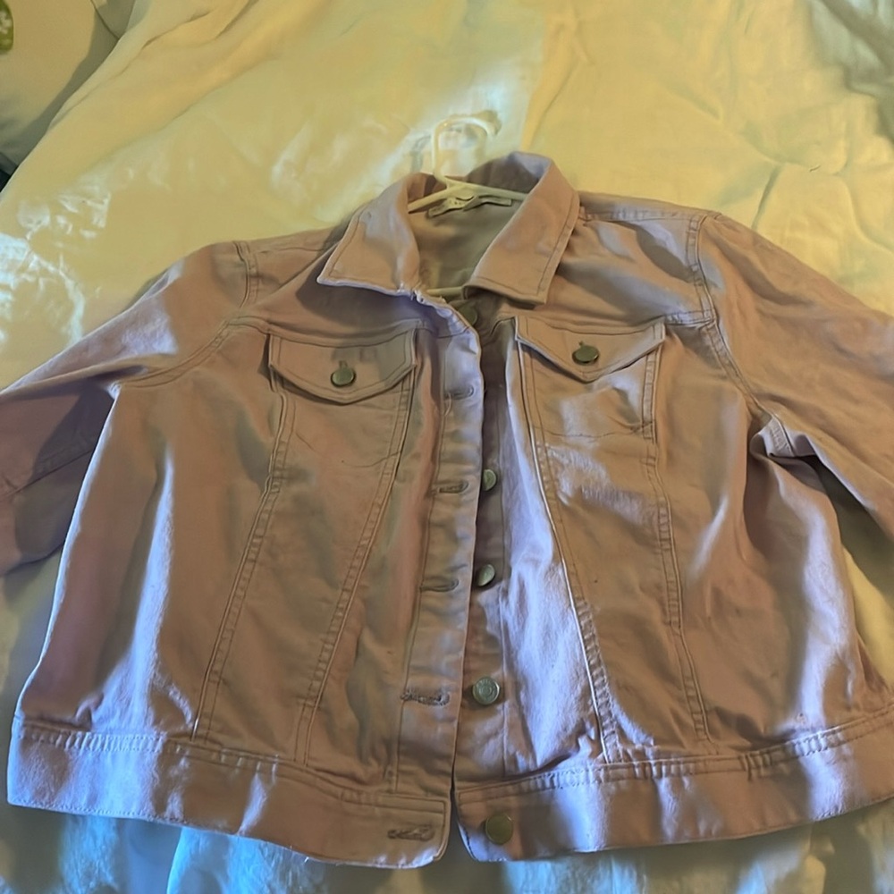 Lilac Jean jacket